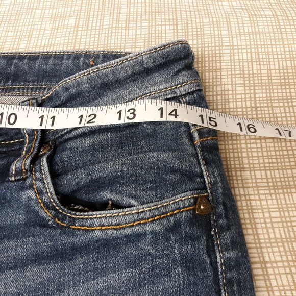 KUT from the Kloth Women's Catherine Slim Boyfriend Jeans Size 4 Cuffed Blue - Picture 14 of 16